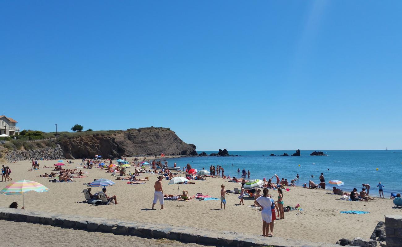 Plage de La Plagette'in fotoğrafı açık bej kum yüzey ile