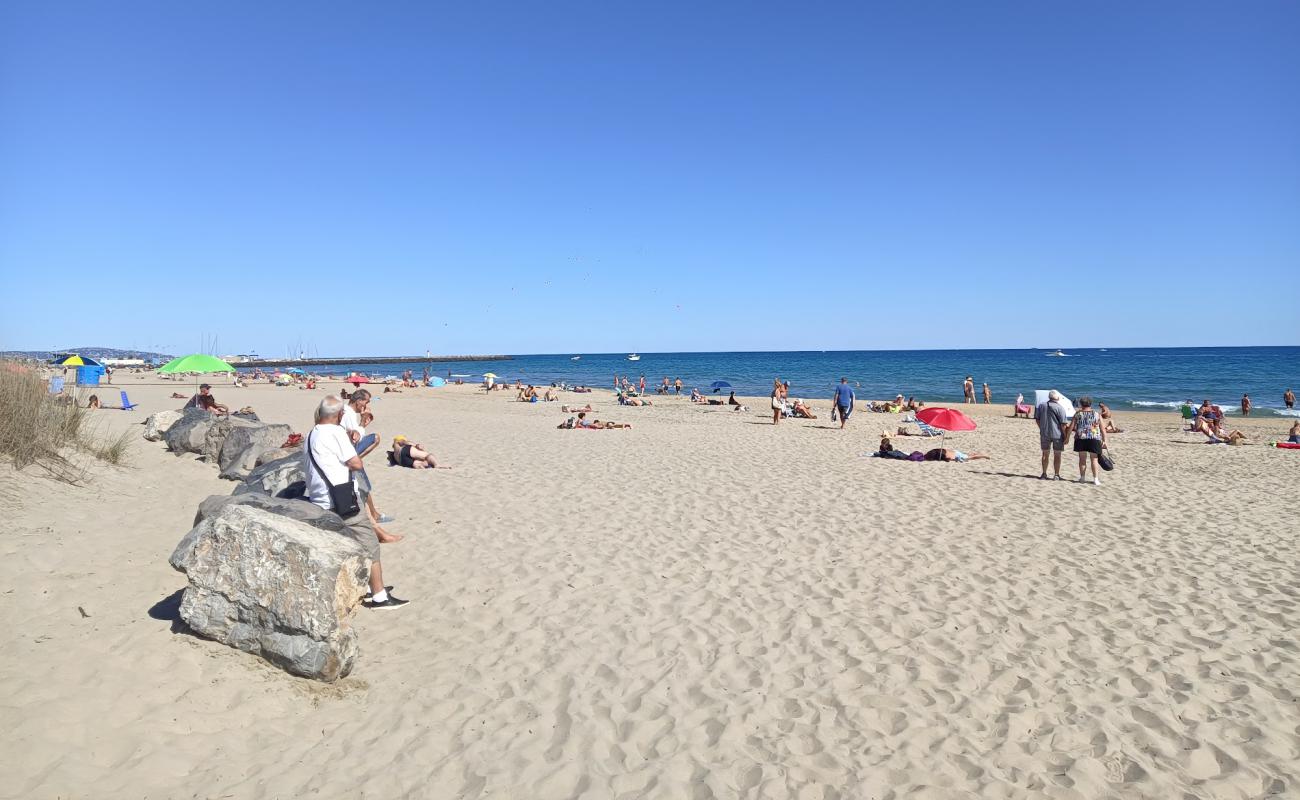 Plage Agde Naturiste'in fotoğrafı parlak kum yüzey ile