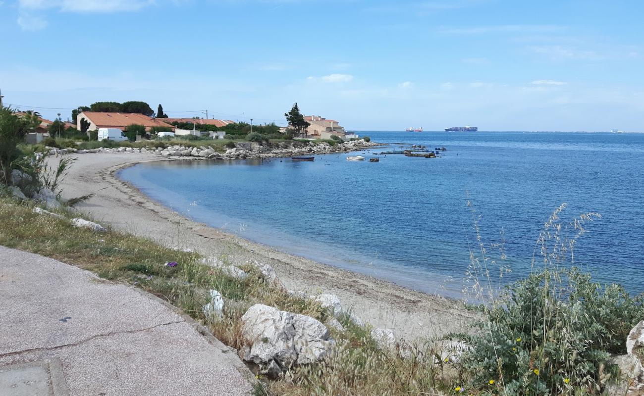 Plage de Bottai'in fotoğrafı gri kum ve çakıl yüzey ile