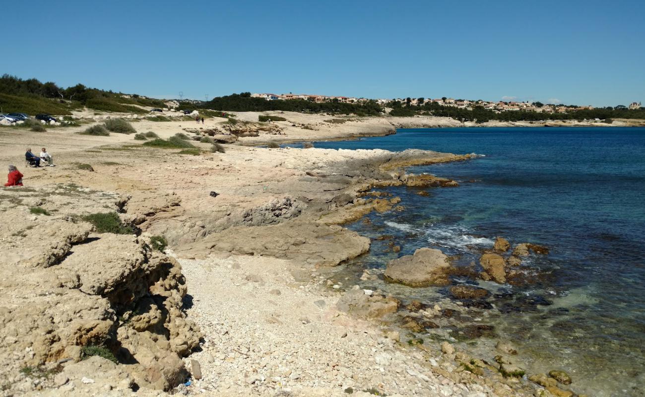 Plage Des Tamaris'in fotoğrafı kayalık arazi yüzey ile