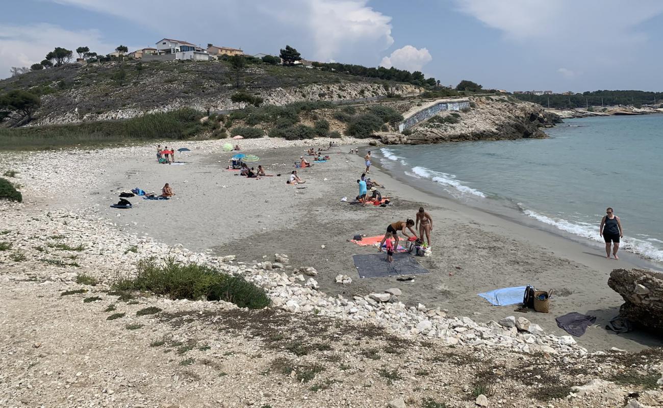 Plage des Tambours'in fotoğrafı açık bej kum yüzey ile