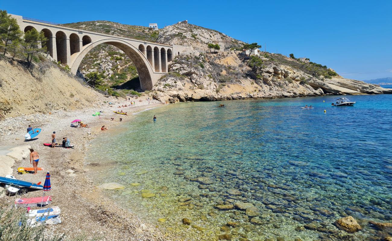 Plage de Eaux Salees'in fotoğrafı hafif çakıl yüzey ile