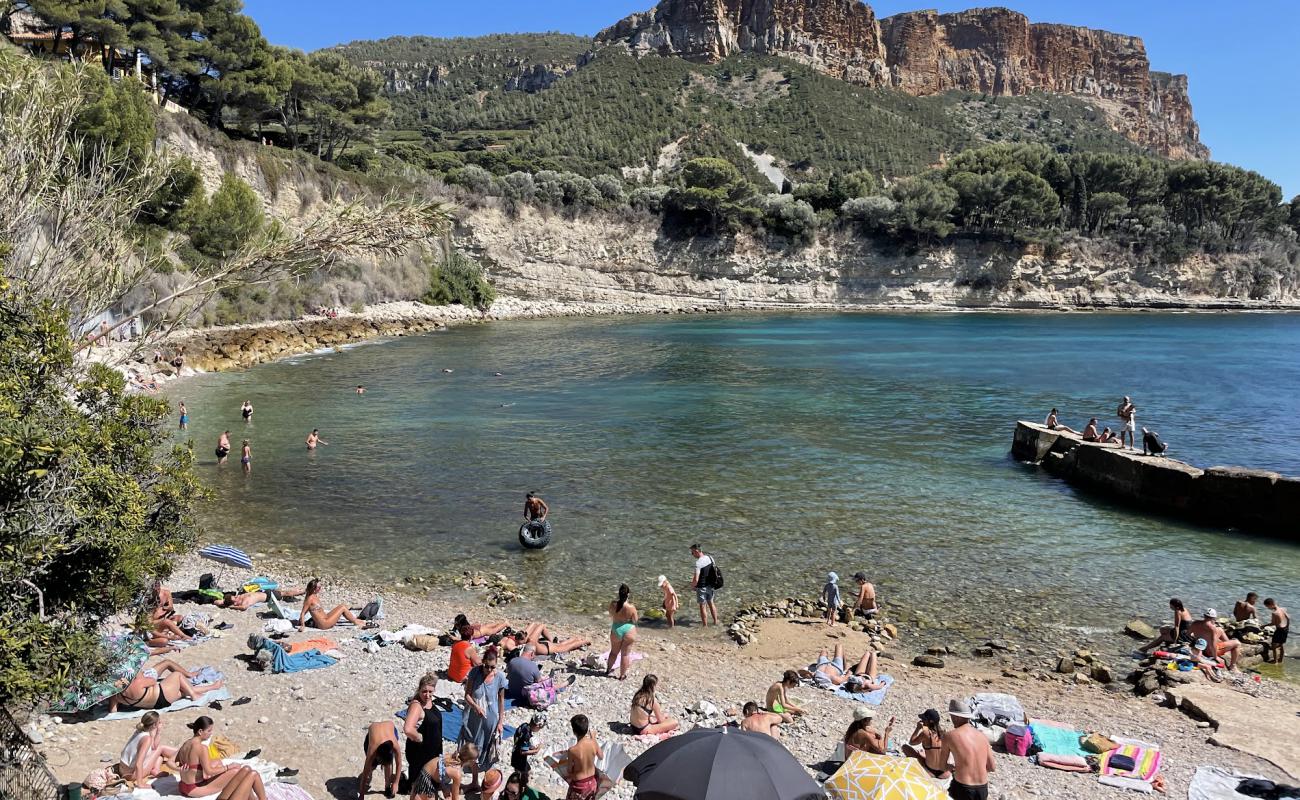 Plage du Corton'in fotoğrafı gri çakıl taşı yüzey ile
