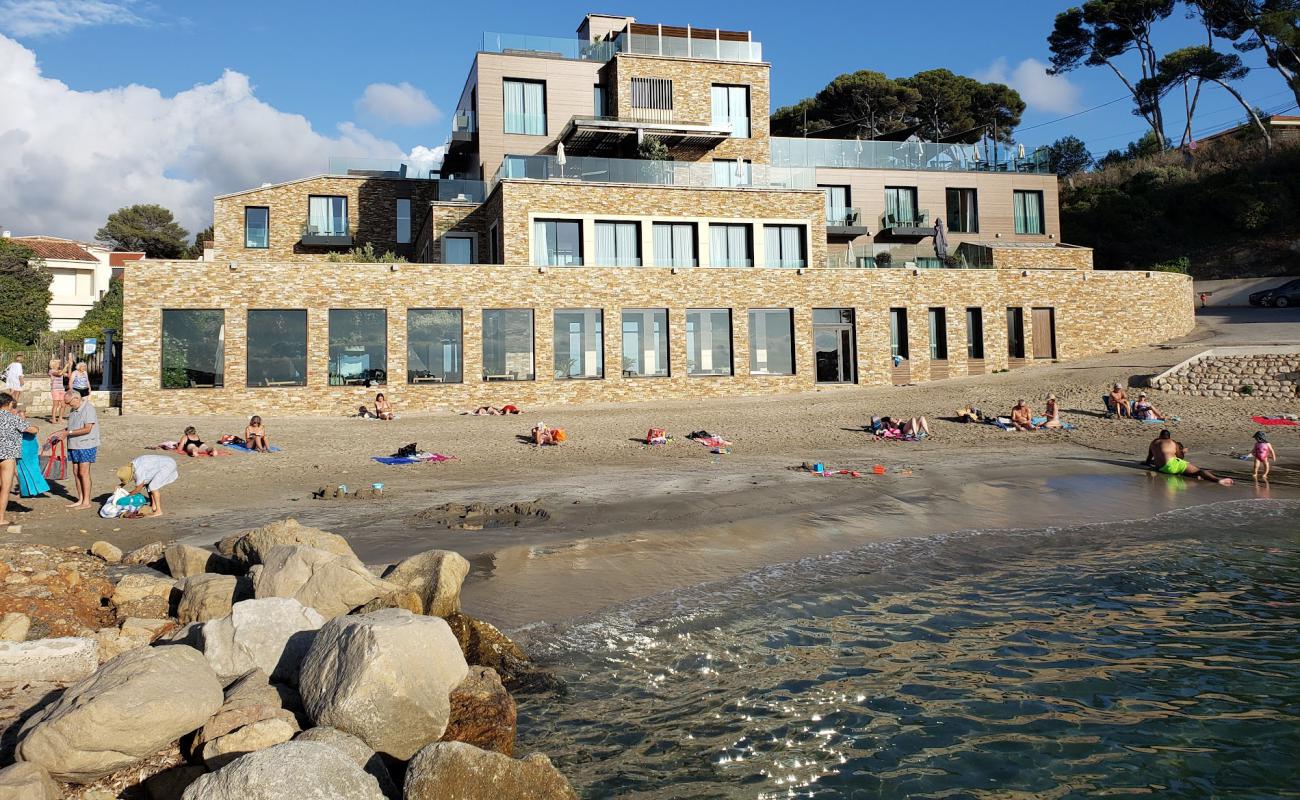 Plage de la Gorguette'in fotoğrafı açık bej kum yüzey ile