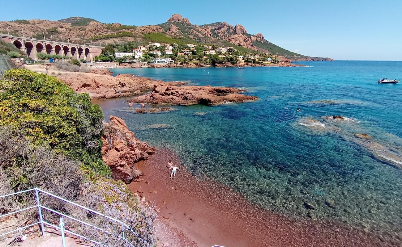 Plage de Moris'in fotoğrafı kayalık arazi yüzey ile