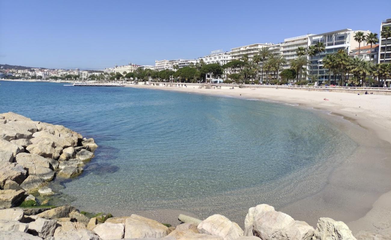 Plage Gazagnaire'in fotoğrafı açık bej kum yüzey ile