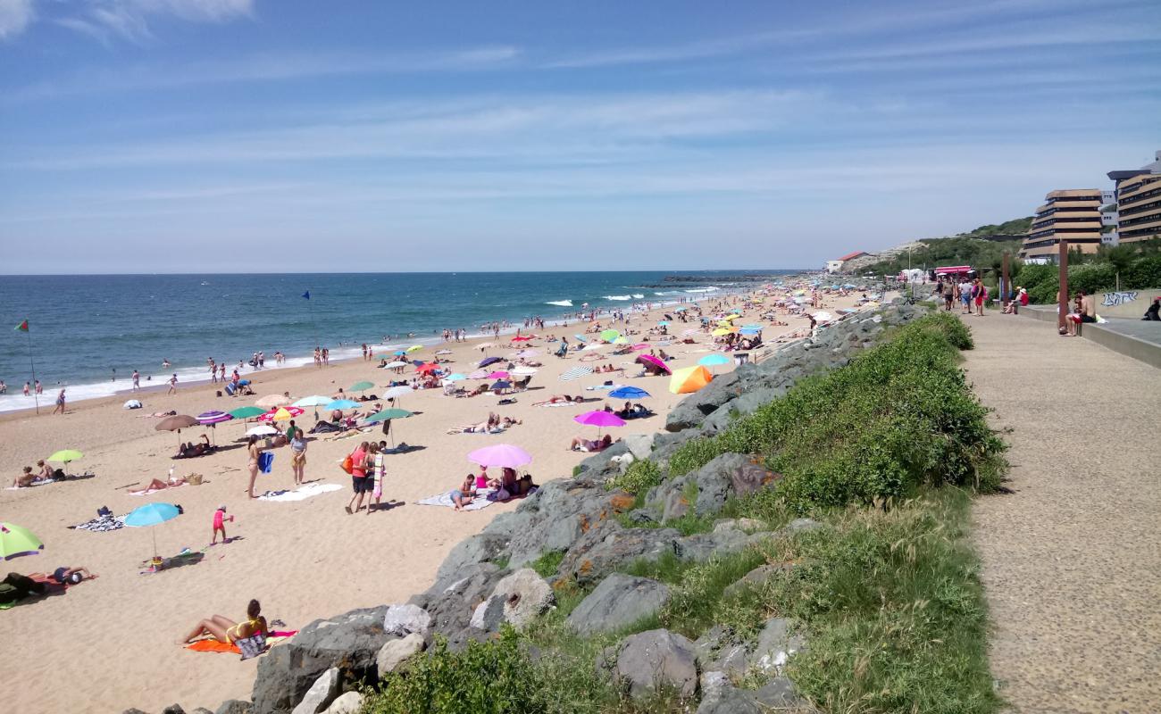 Plage De La Chambre D'Amour'in fotoğrafı açık bej kum yüzey ile