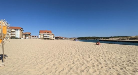 Plage La Sauvagine Port d'Albret Soustons