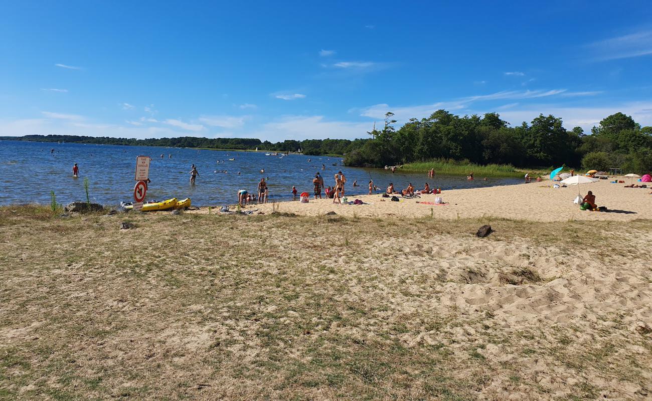 Plage Parentis en Born'in fotoğrafı açık bej kum yüzey ile
