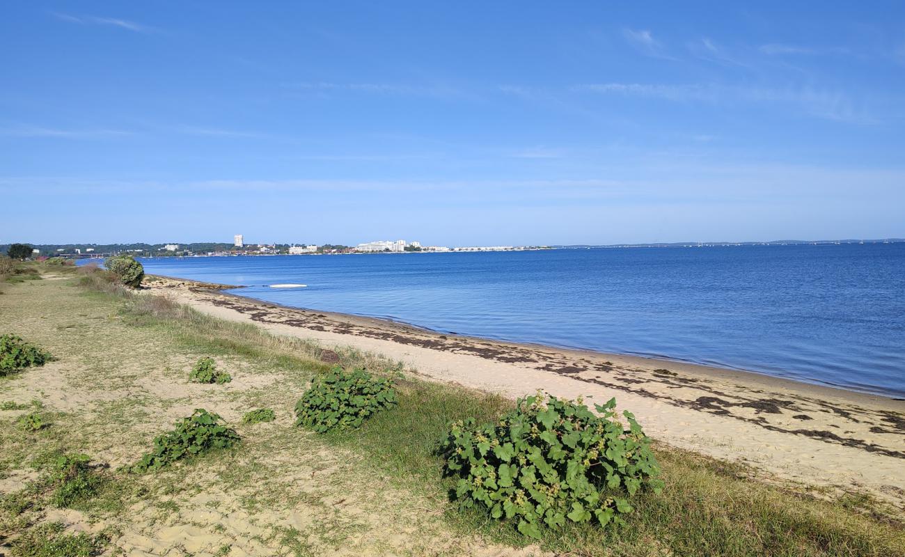 Plage de La Teste'in fotoğrafı açık bej kum yüzey ile
