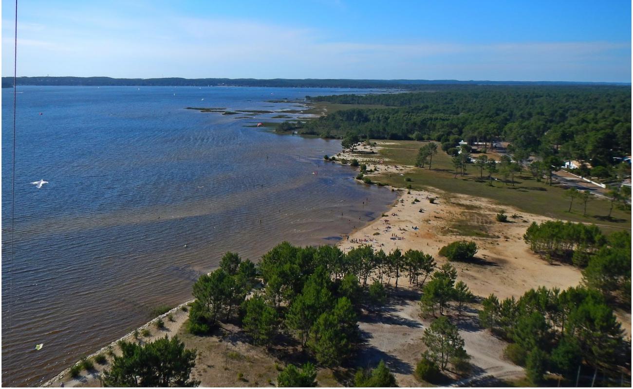 Plage Lacanau'in fotoğrafı açık bej kum yüzey ile