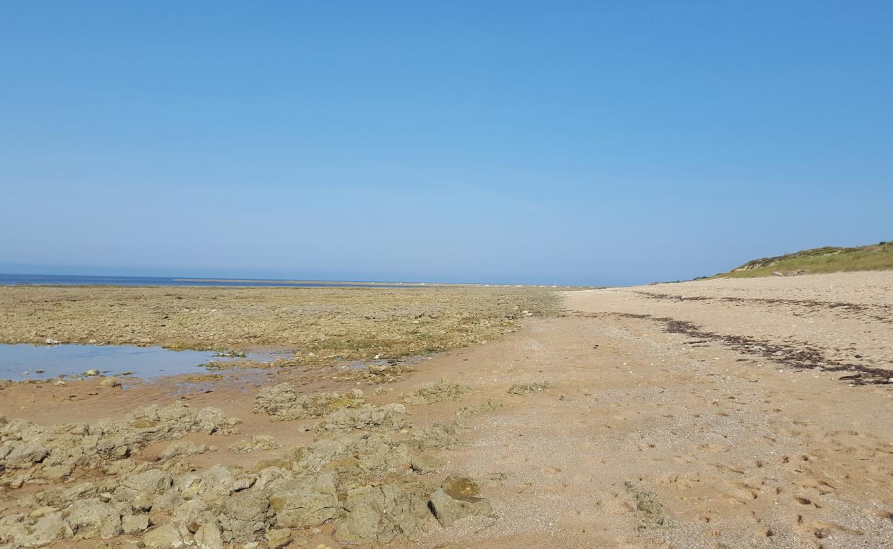 Plage de la Menouniere'in fotoğrafı açık bej kum yüzey ile