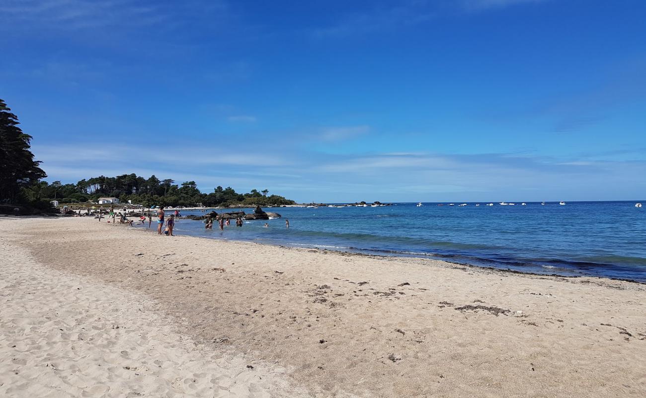 Plage des Sapins'in fotoğrafı açık bej kum yüzey ile