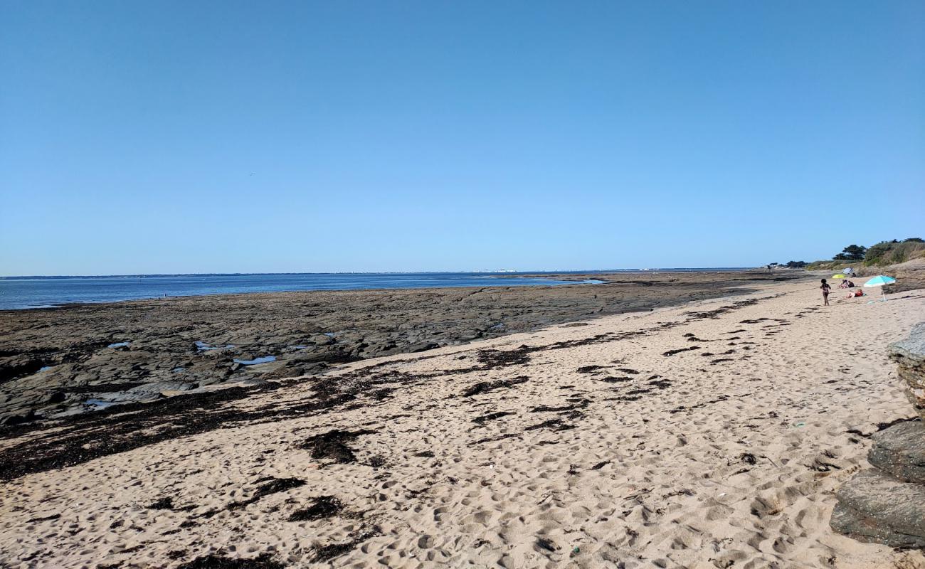 Plage de St. Gildas'in fotoğrafı parlak kum yüzey ile