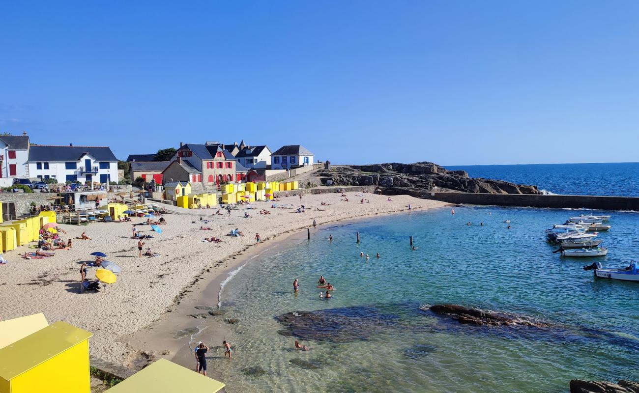 Plage de Saint-Michel'in fotoğrafı parlak kum yüzey ile