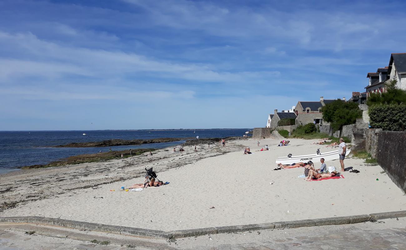 Plage Saint-Michel, Piriac'in fotoğrafı parlak kum yüzey ile