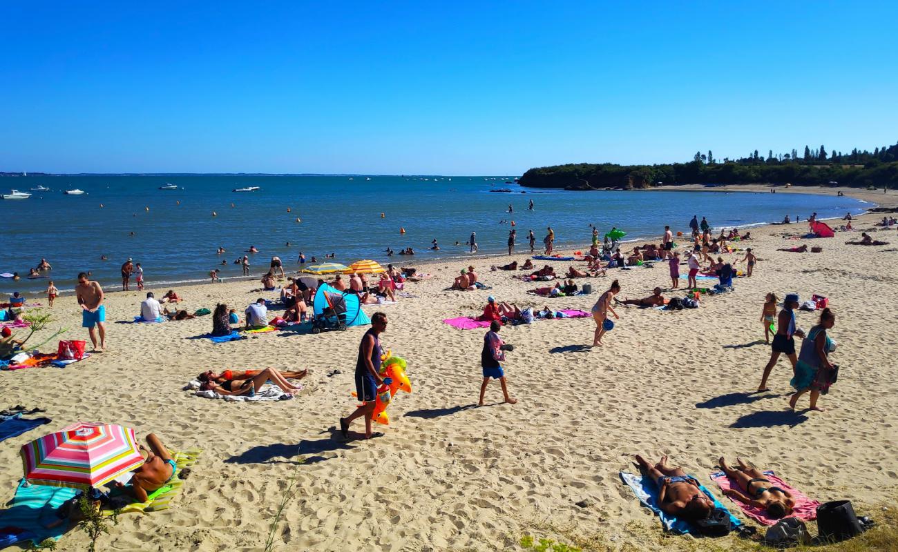 Plage de Treherve'in fotoğrafı açık bej kum yüzey ile