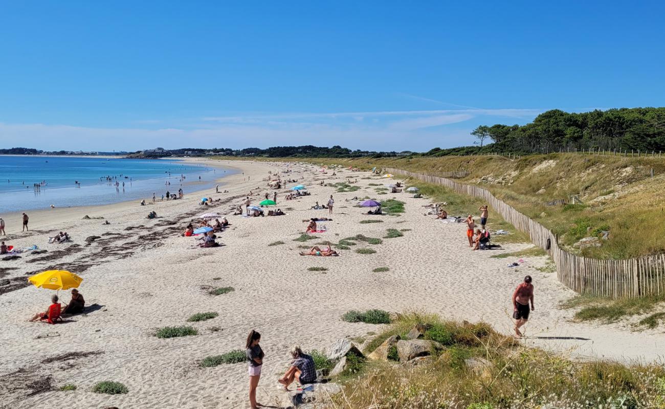 Plage de Kervert'in fotoğrafı açık bej kum yüzey ile