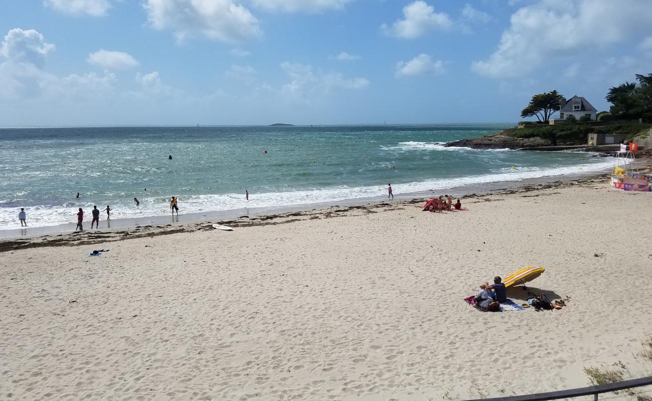 Plage de Port-Lenn'in fotoğrafı açık bej kum yüzey ile