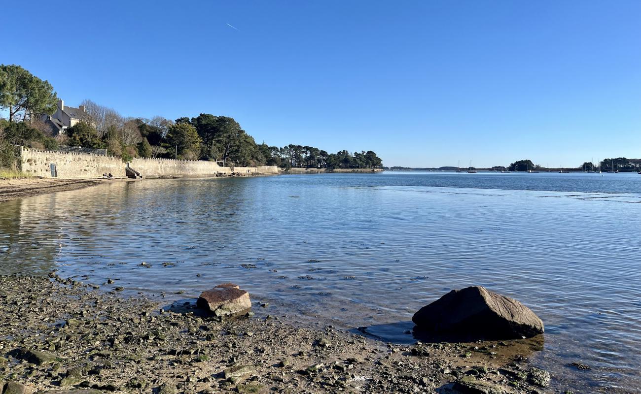 Plage de Kerguen'in fotoğrafı açık bej kum yüzey ile