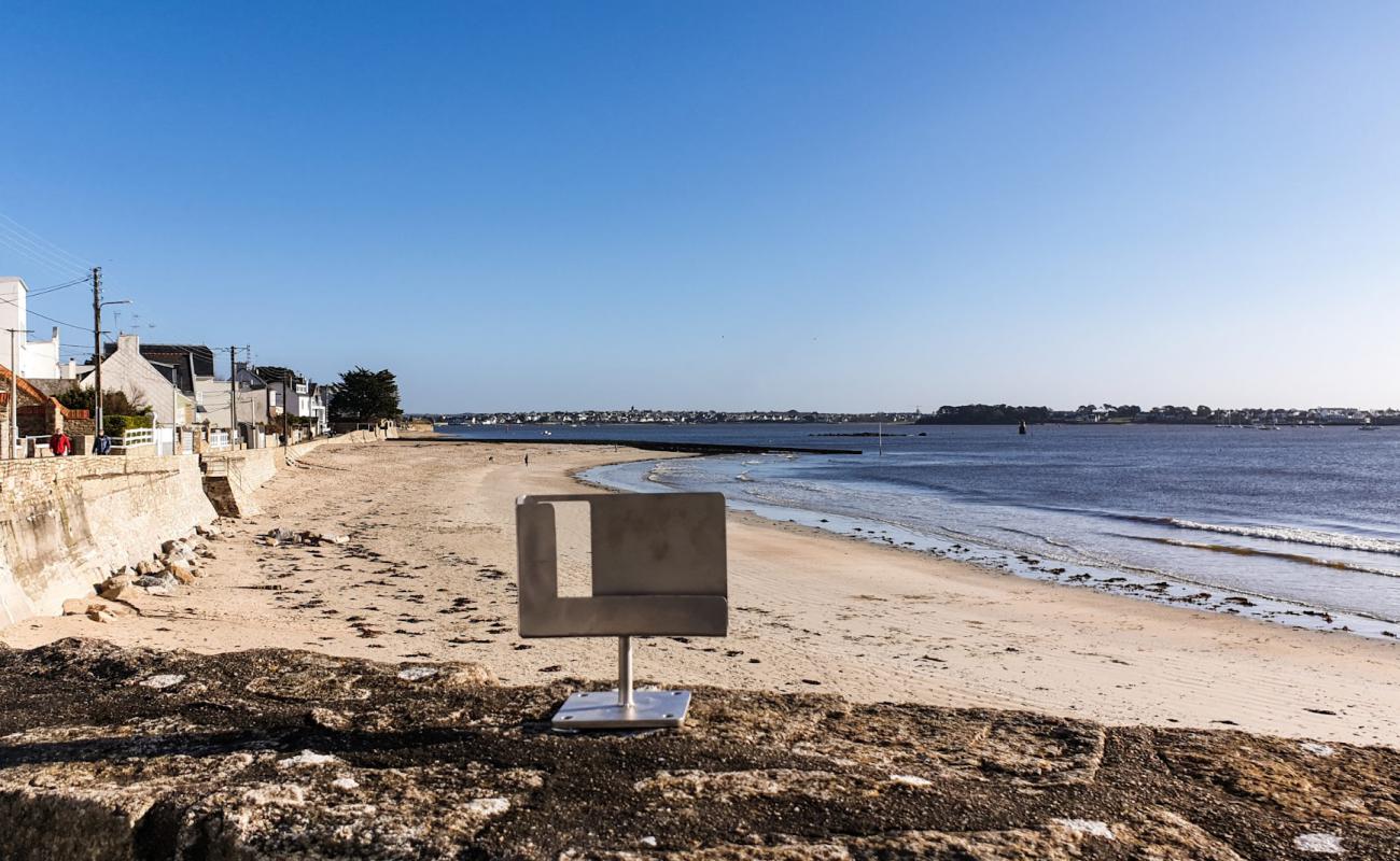 Plage de la Nourriguel'in fotoğrafı parlak kum yüzey ile