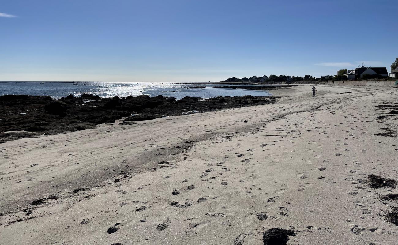 Plage de Kerfriant'in fotoğrafı açık bej kum yüzey ile