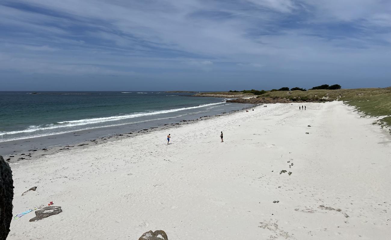 Plage de Treompan'in fotoğrafı açık bej kum yüzey ile