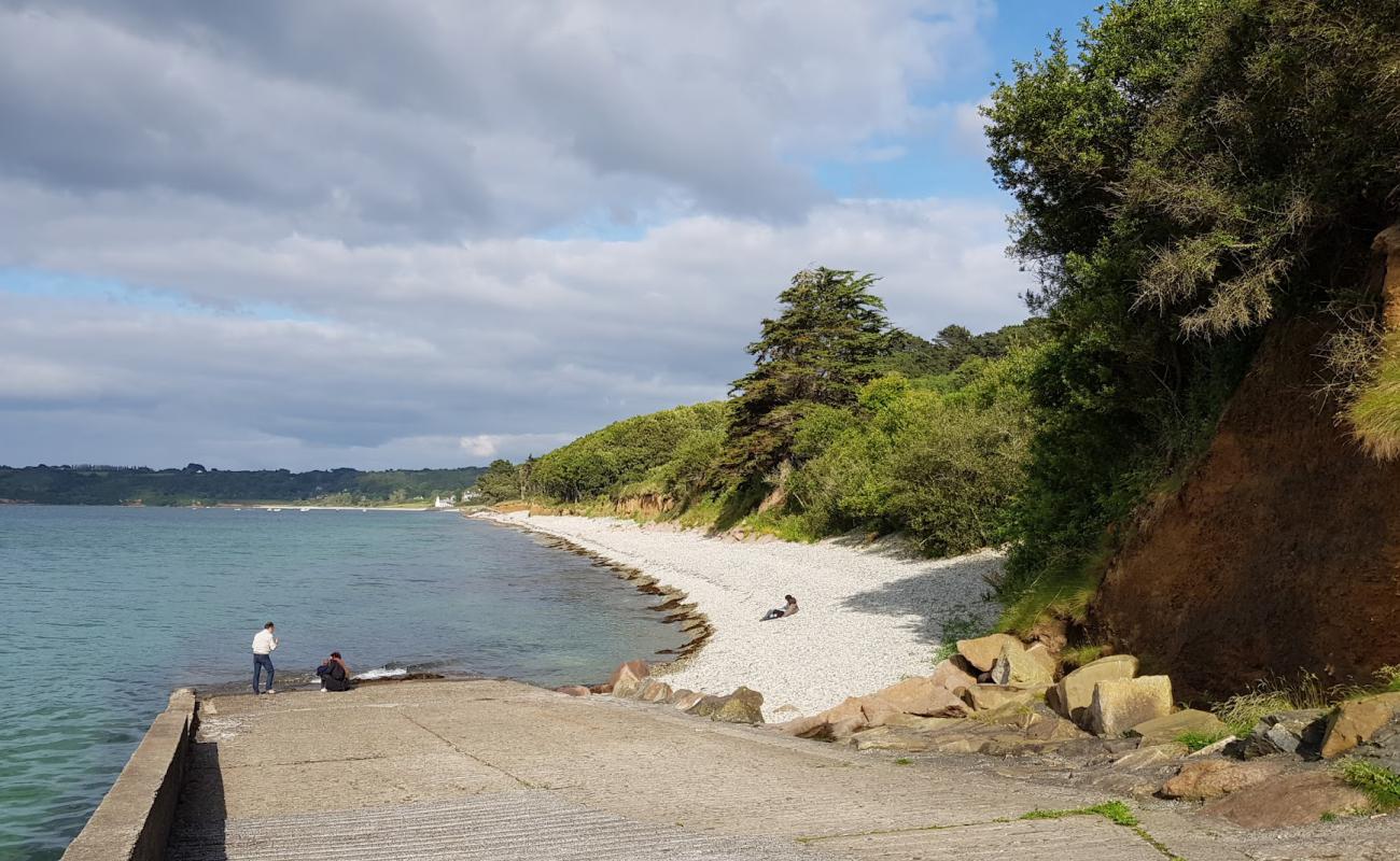 Plage de Penn an Hent Nevez'in fotoğrafı gri çakıl taşı yüzey ile