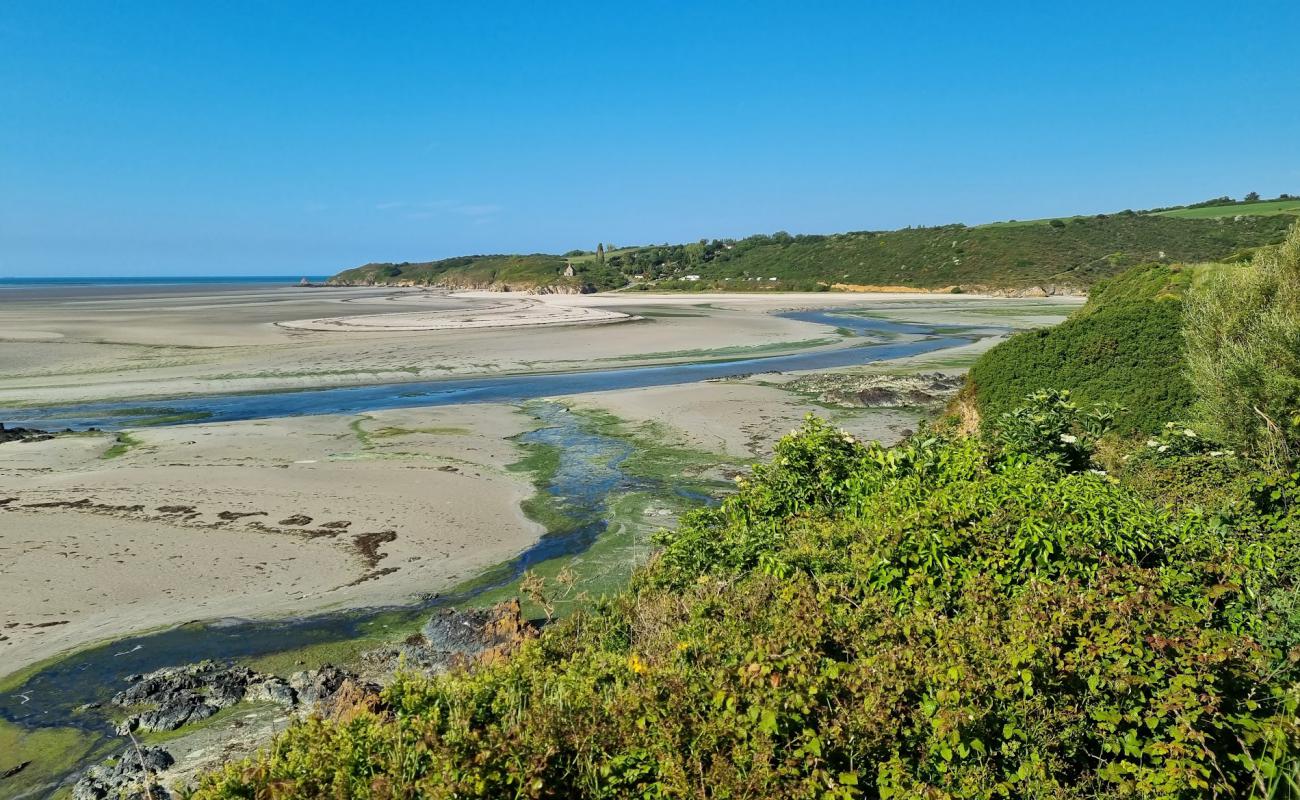 Plage de la Grandville'in fotoğrafı açık bej kum yüzey ile