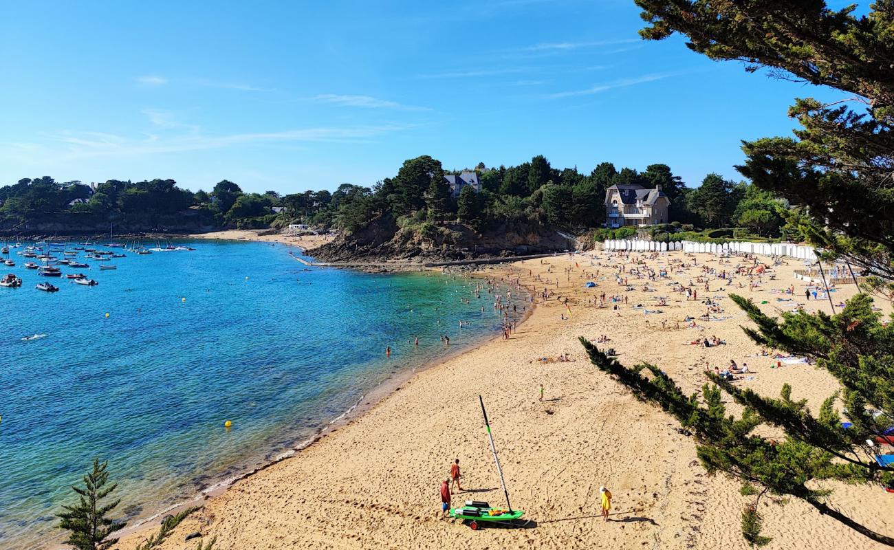 Plage de la Grande Salinette'in fotoğrafı açık bej kum yüzey ile