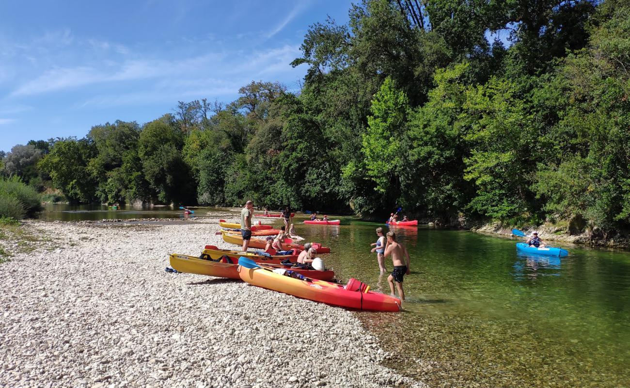 Plage Clicochic Gorges du Gardon'in fotoğrafı kayalık arazi yüzey ile