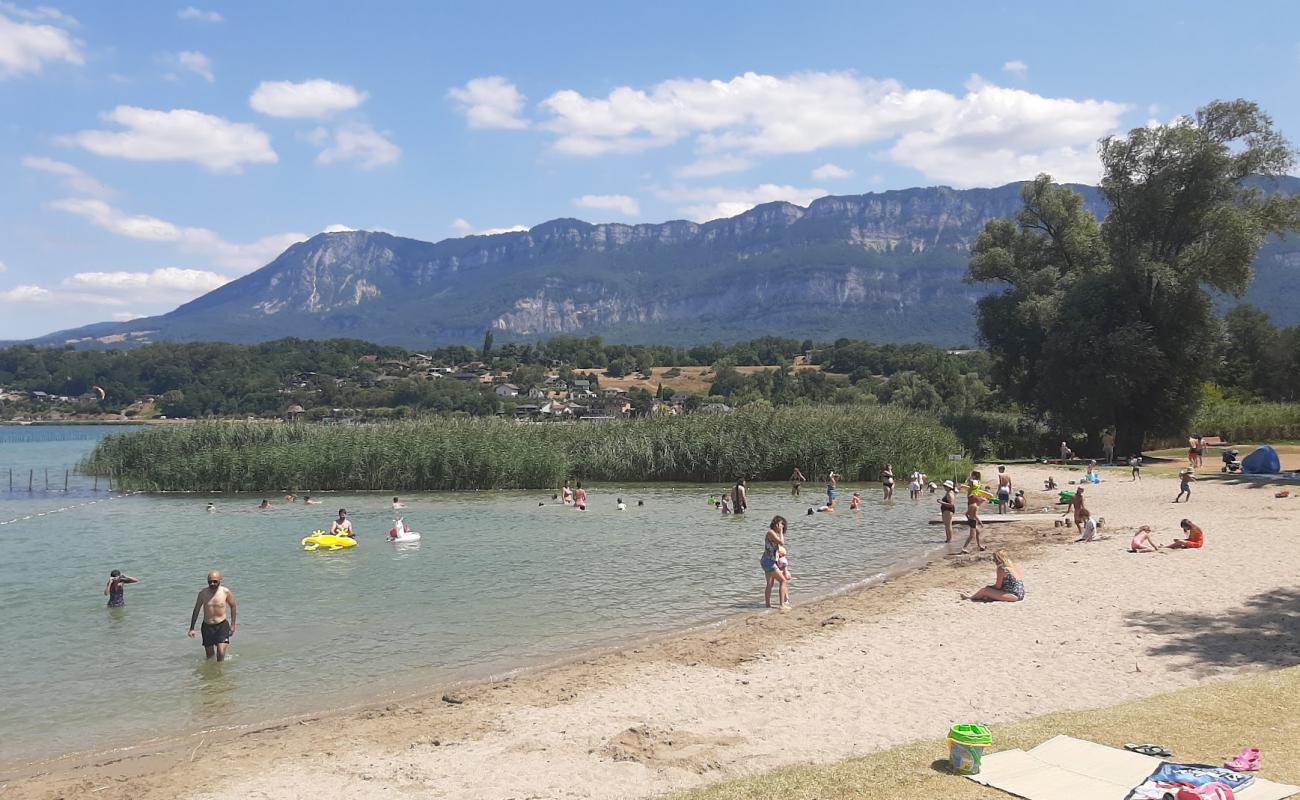 Plage des Mottets'in fotoğrafı açık bej kum yüzey ile