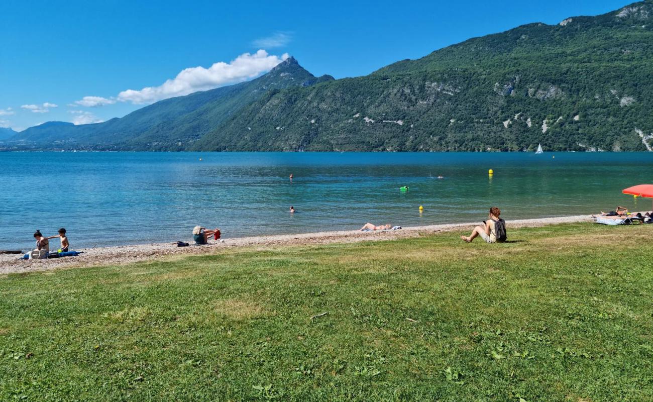 Plage de Brison'in fotoğrafı kayalık arazi yüzey ile