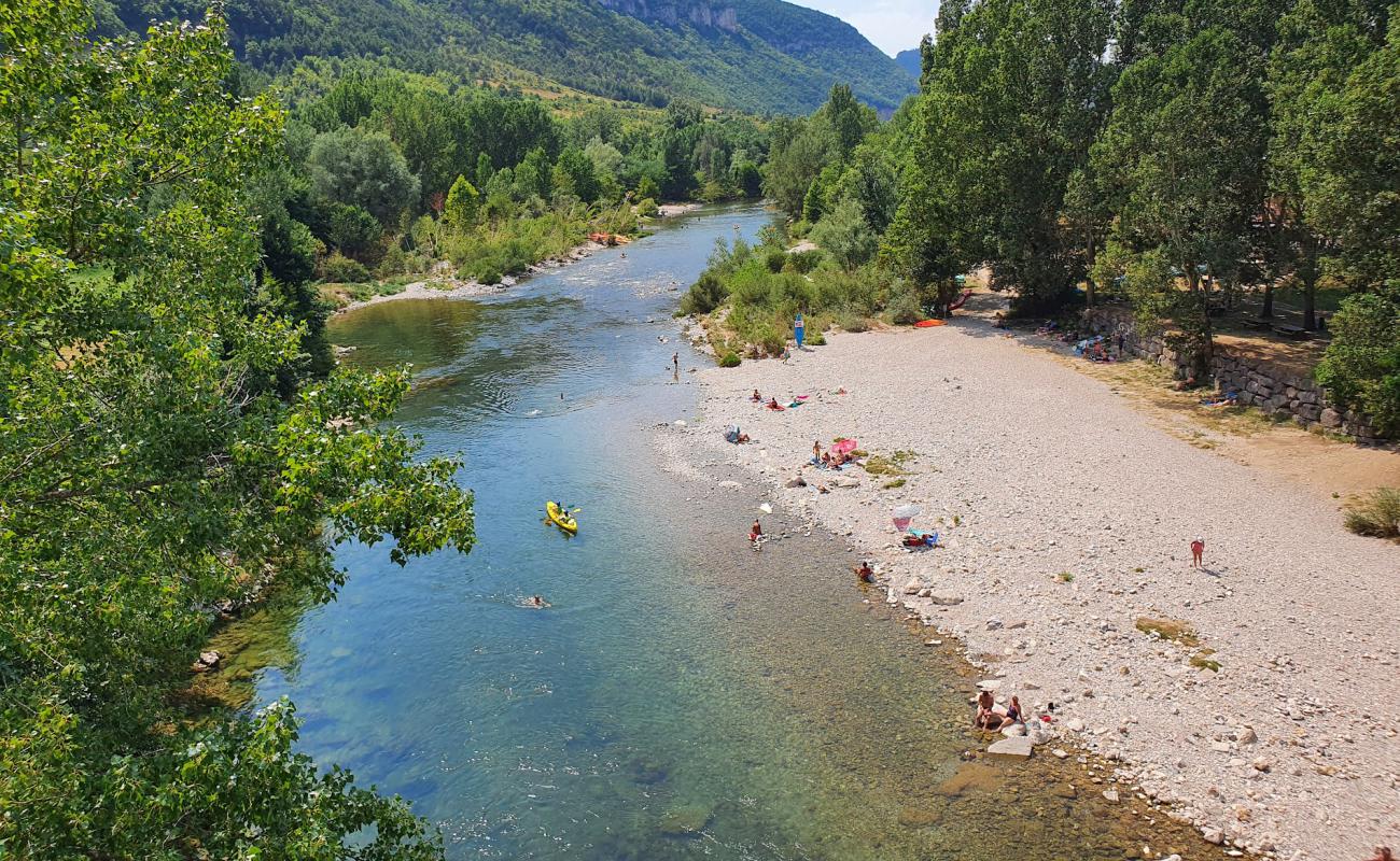 Plage La Muse'in fotoğrafı taşlar yüzey ile