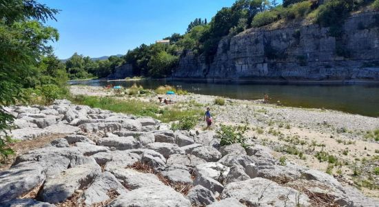 Plage Ruoms