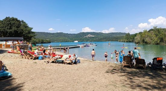 Plage du Base Nautique dArtignosc