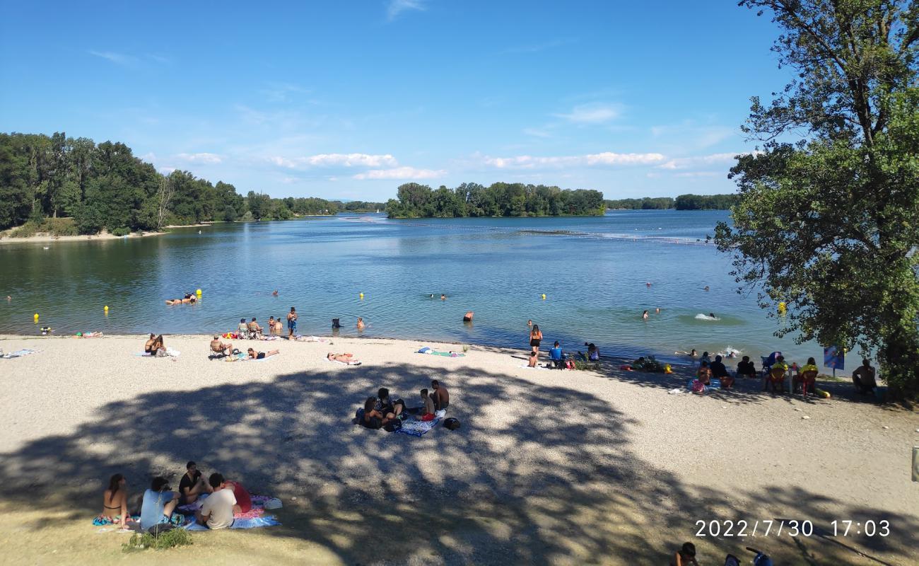 Plage de la Baraka'in fotoğrafı gri ince çakıl taş yüzey ile