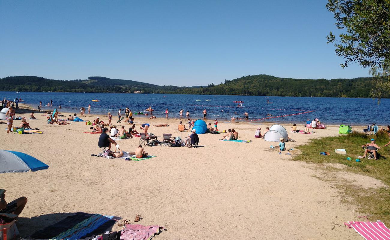 Plage de Broussas'in fotoğrafı açık bej kum yüzey ile