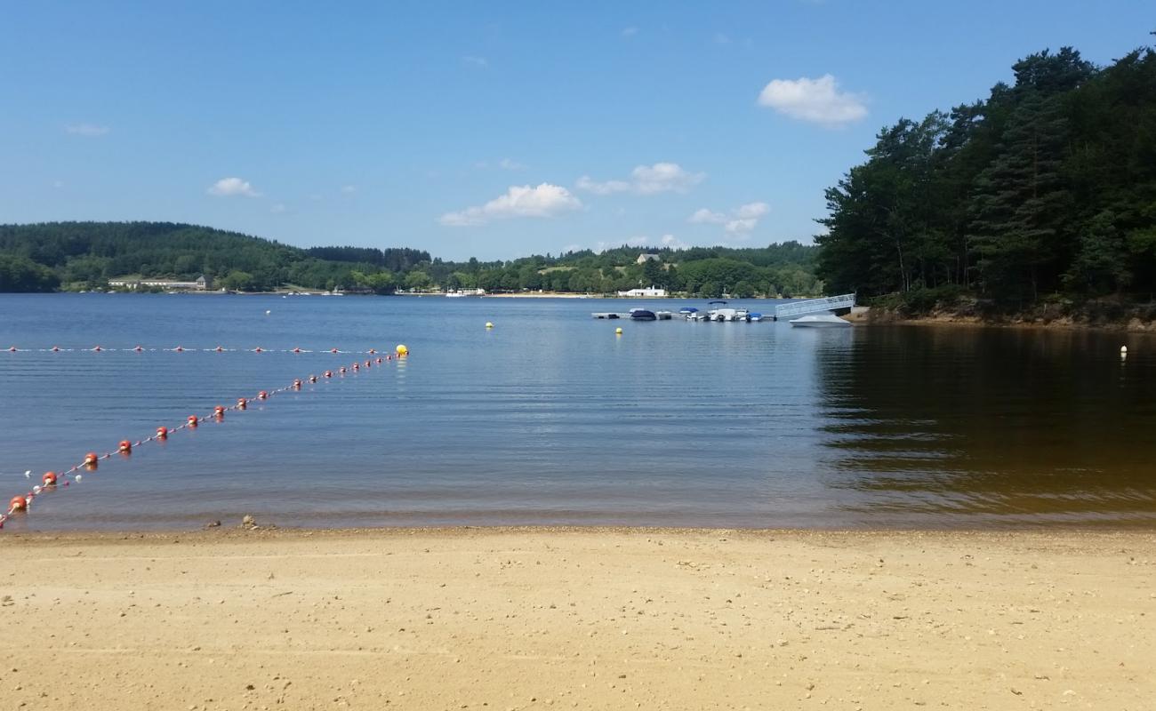 Plage le Maury'in fotoğrafı açık bej kum yüzey ile