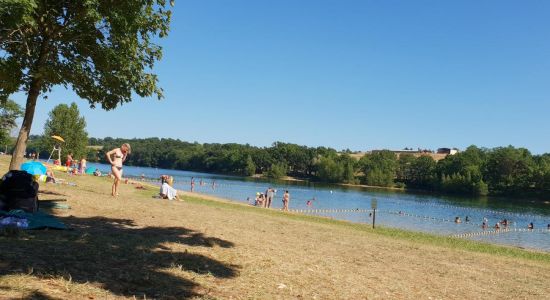 Plage du Lac de la Roucarie