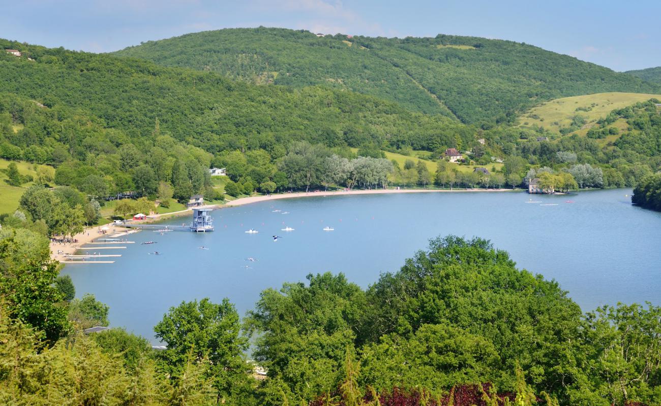 Plage Couze'in fotoğrafı açık bej kum yüzey ile