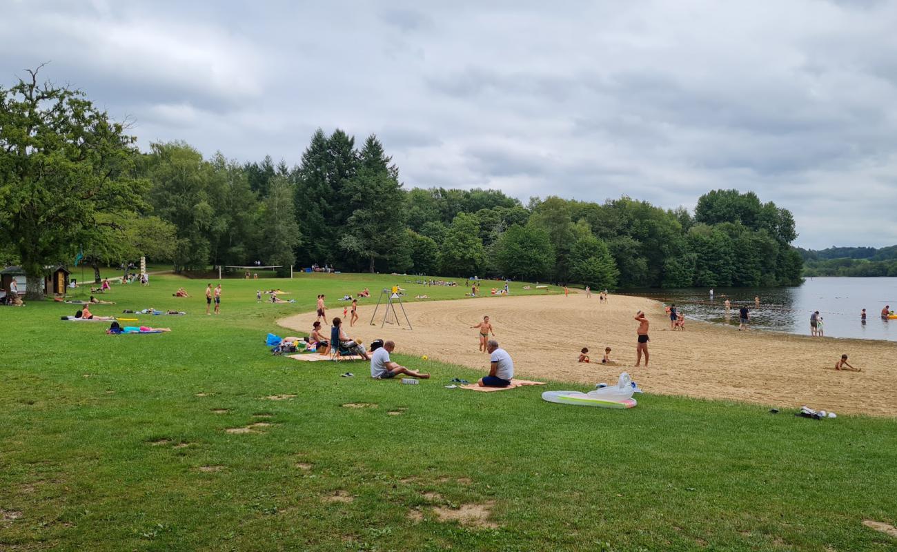 Plage du Coiroux'in fotoğrafı açık bej kum yüzey ile