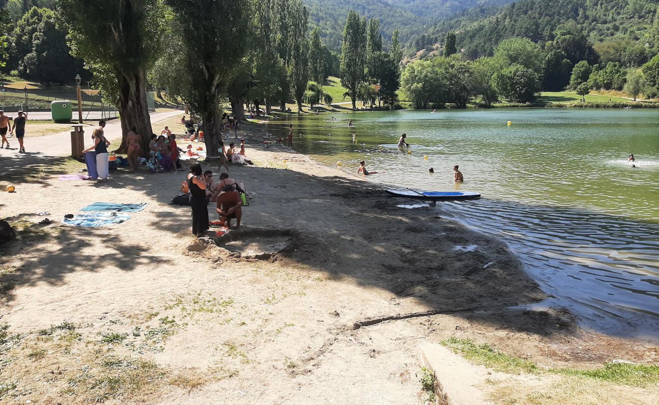 Plage Belcaire'in fotoğrafı açık bej kum yüzey ile
