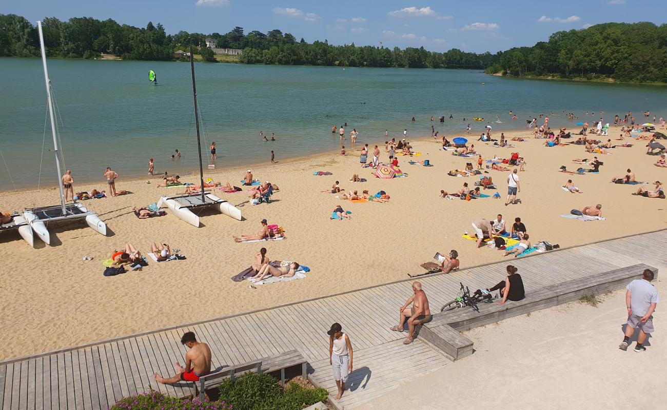 Plage Charlemagne'in fotoğrafı açık bej kum yüzey ile