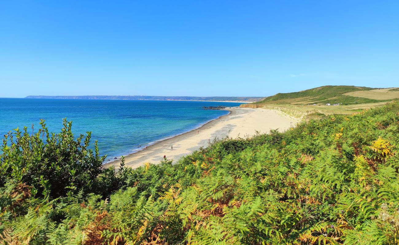 Plage du Plate'in fotoğrafı parlak kum yüzey ile