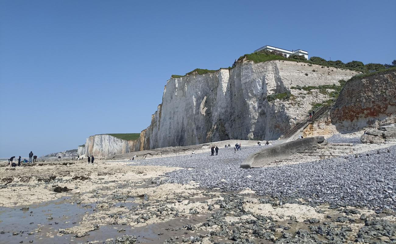 Plage du Bois de Cise'in fotoğrafı gri çakıl taşı yüzey ile