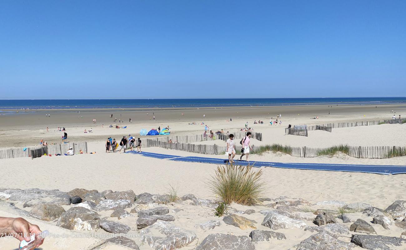 Sainte-Cecile Plage'in fotoğrafı açık bej kum yüzey ile