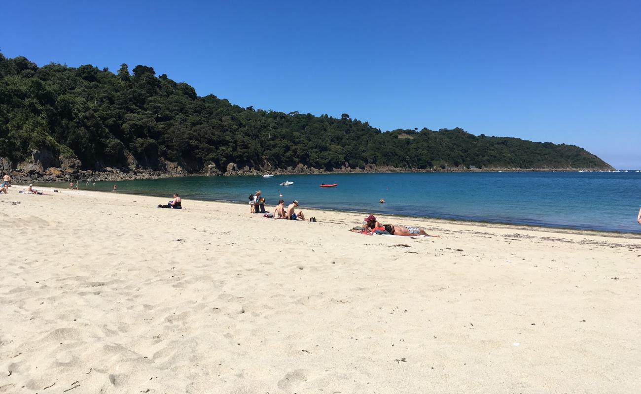 Plage de Chateau Serein'in fotoğrafı açık bej kum yüzey ile