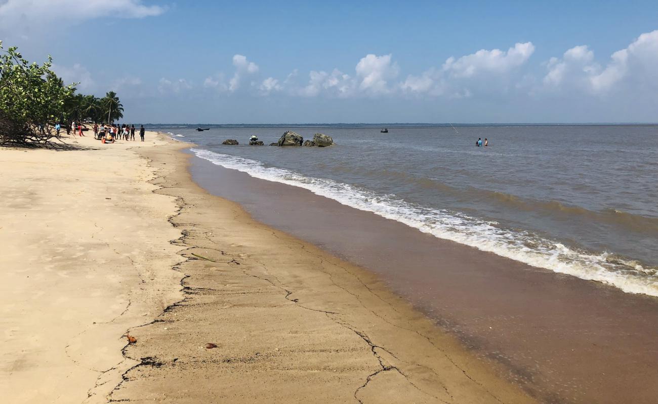 Plage des Hattes'in fotoğrafı kahverengi kum yüzey ile
