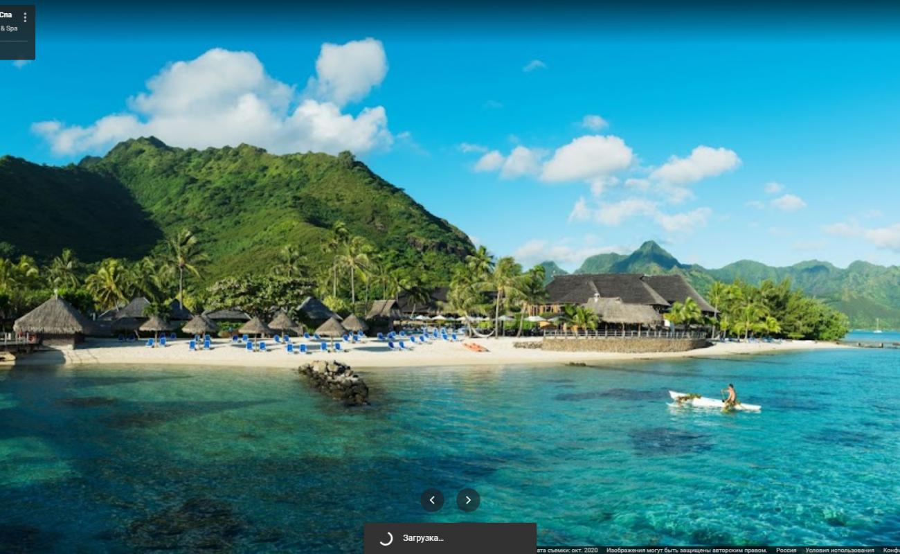 Hilton Moorea'in fotoğrafı - rahatlamayı sevenler arasında popüler bir yer